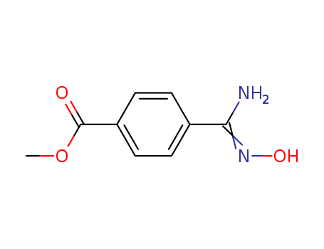 Benzoic acid,4-[(hydroxyamino)iminomethyl]-, methyl ester