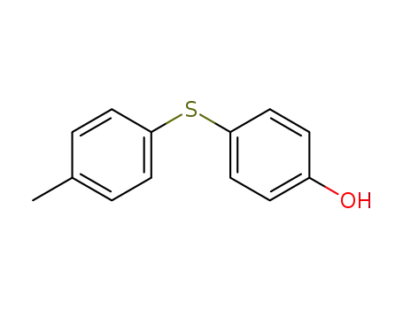 Molecular Structure of 5633-56-7 (Phenol, 4-[(4-methylphenyl)thio]-)