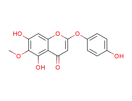 Molecular Structure of 56365-38-9 (Capillarisin)