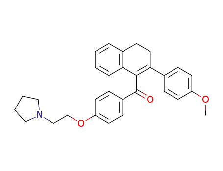 Molecular Structure of 63619-84-1 (Trioxifene)