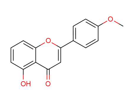 5-Hydroxy-2-(4-methoxyphenyl)-4H-chromen-4-one cas  6665-72-1
