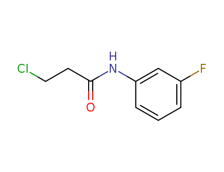3-Chloro-N-(3-fluorophenyl)propanamide