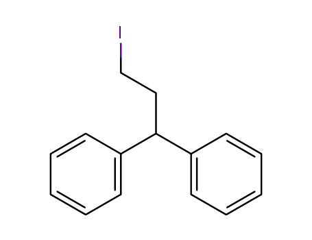 Molecular Structure of 61035-61-8 (Benzene, 1,1'-(3-iodopropylidene)bis-)