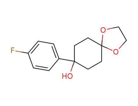 8-(4-Fluorophenyl)-1,4-dioxaspiro[4.5]decan-8-ol