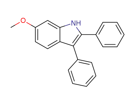 6-Methoxy-2,3-diphenyl-1h-indole