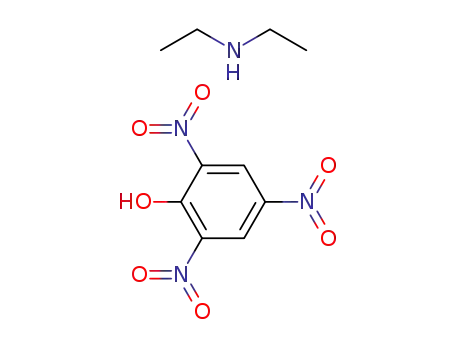 Molecular Structure of 16639-69-3 (Ethanamine, N-ethyl-, compd. with 2,4,6-trinitrophenol (1:1))