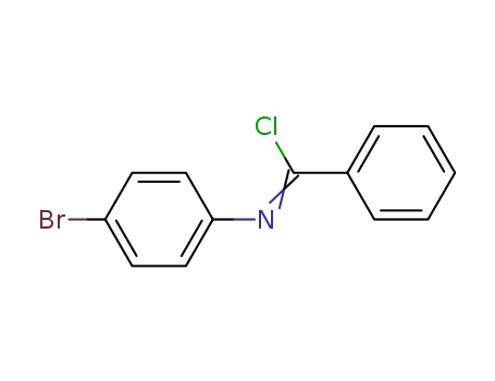 Benzenecarboximidoyl chloride, N-(4-bromophenyl)-