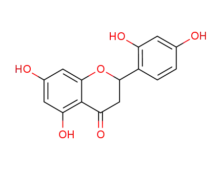 Molecular Structure of 121694-88-0 (4H-1-Benzopyran-4-one,
2-(2,4-dihydroxyphenyl)-2,3-dihydro-5,7-dihydroxy-)