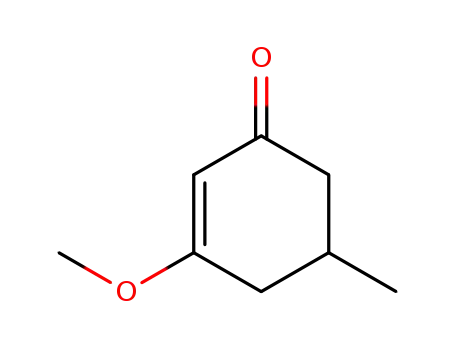 Molecular Structure of 61621-44-1 (2-Cyclohexen-1-one, 3-methoxy-5-methyl-)