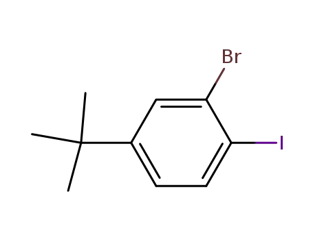 2-Bromo-4-tert-butyl-1-iodo-benzene