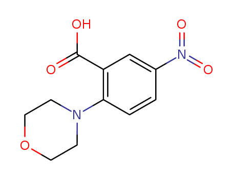 Benzoic acid,2-(4-morpholinyl)-5-nitro-