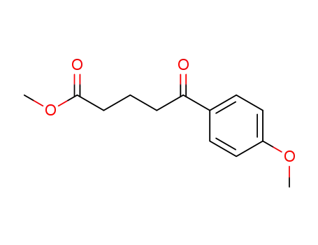 Molecular Structure of 1847-68-3 (Methyl 5-(4-methoxyphenyl)-5-oxopentanoate)