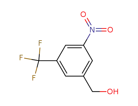 Molecular Structure of 180146-66-1 ([3-NITRO-5-(TRIFLUOROMETHYL)PHENYL]METHANOL)