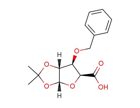 (3aR,5S,6R,6aR)-6-(benzyloxy)-2,2-dimethyltetrahydrofuran[2,3-d][1,3]dioxolane-5-carboxylic acid