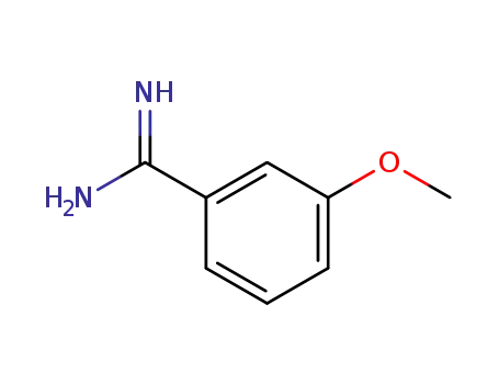Molecular Structure of 25412-66-2 (3-METHOXY-BENZAMIDINE)