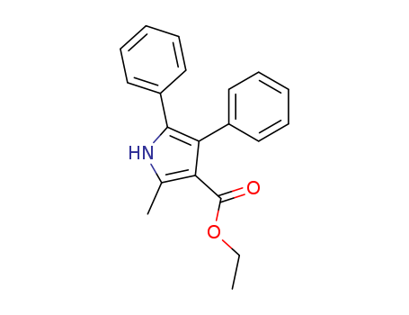 ethyl 2-methyl-4,5-diphenyl-1H-pyrrole-3-carboxylate cas  3274-64-4