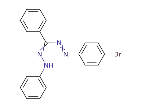 Diazene, (4-bromophenyl)[phenyl(phenylhydrazono)methyl]-