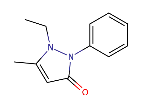 3H-Pyrazol-3-one, 1-ethyl-1,2-dihydro-5-methyl-2-phenyl-