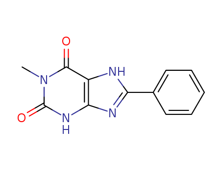 1H-Purine-2,6-dione,3,9-dihydro-1-methyl-8-phenyl- cas  2850-37-5