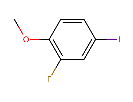 2-fluoro-4-iodo-1-methoxy-benzene  CAS NO.3824-21-3