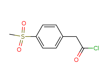 Benzeneacetyl chloride, 4-(methylsulfonyl)-