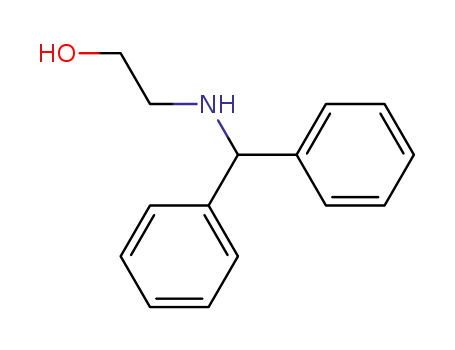 Molecular Structure of 18809-63-7 (2-diphenylmethylamino-ethanol)