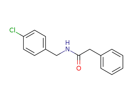 Molecular Structure of 27466-86-0 (N-(4-chlorobenzyl)-2-phenylacetamide)