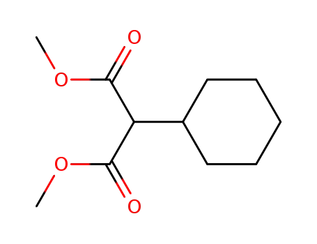 Molecular Structure of 49769-76-8 (DIMETHYL 2-CYCLOHEXYLMALONATE)