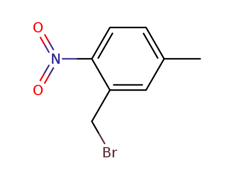 Molecular Structure of 110822-05-4 ((2-Bromomethyl)-4-methyl-1-nitrobenzene)