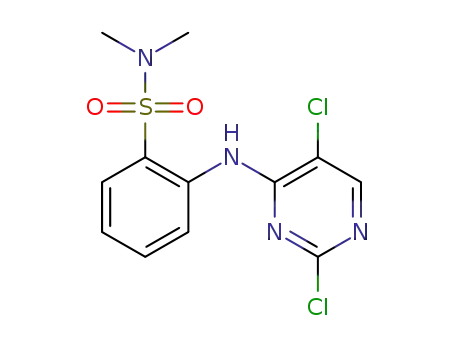 2-((2,5-dichloropyrimidin-4-yl)amino)-N,N-dimethylbenzenesulfonamide