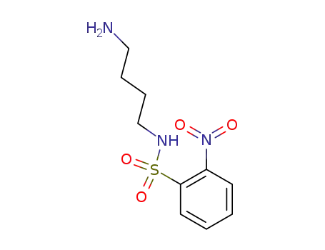 Molecular Structure of 211512-13-9 (1-AMINO-4-(2-NITROBENZENESULFONAMIDO)BUTANE)