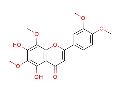 Molecular Structure of 56003-01-1 (hymenoxin)