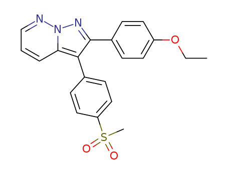 2-(4-ETHOXYFENYL)-3-(4-MESYLFENYL)PYRAZOLO[1,5-B]PYRIDAZINE