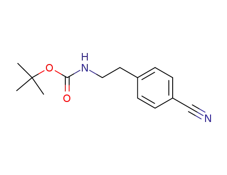 2-(4-CYANO-PHENYL)-N-BOC-ETHYLAMINE
