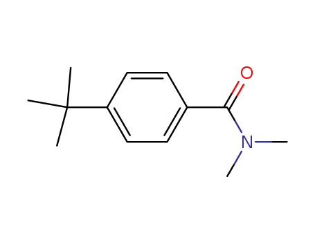 Molecular Structure of 15235-32-2 (4-tert-butyl-N,N-dimethylbenzamide)