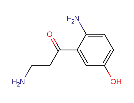 Molecular Structure of 708-23-6 (5-hydroxykynuramine)