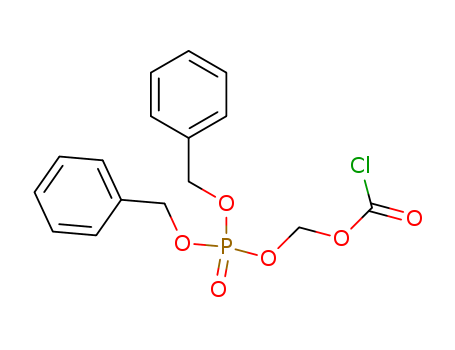 Molecular Structure of 185331-04-8 (2,4,6-Trioxa-3-phosphaheptan-7-oyl chloride,
1-phenyl-3-(phenylmethoxy)-, 3-oxide)