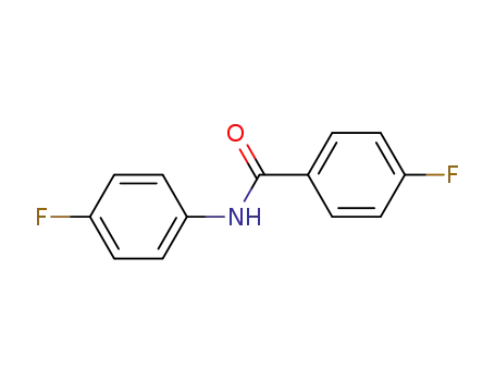 Molecular Structure of 366-69-8 (4-fluoro-N-(4-fluorophenyl)benzamide)