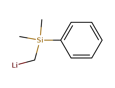 Molecular Structure of 17881-53-7 (Lithium, [(dimethylphenylsilyl)methyl]-)