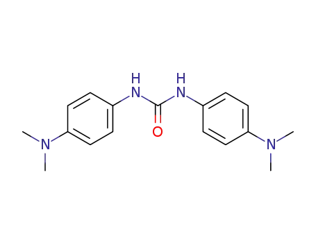 Molecular Structure of 5260-04-8 (N,N'-bis[4-(dimethylamino)phenyl]urea)