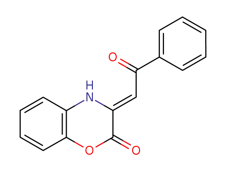 2H-1,4-Benzoxazin-2-one, 3,4-dihydro-3-(2-oxo-2-phenylethylidene)-,
(3Z)-