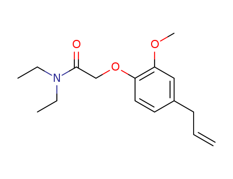 Acetamide,N,N-diethyl-2-[2-methoxy-4-(2-propen-1-yl)phenoxy]-                                                                                                                                           