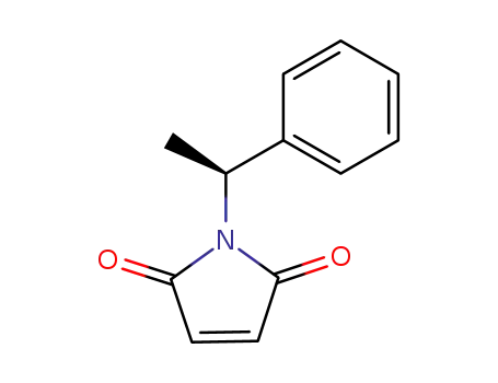 Molecular Structure of 60925-76-0 ((S)-(-)-N-(1-PHENYLETHYL)MALEIMIDE)