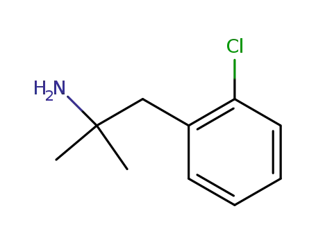 Molecular Structure of 10389-73-8 (Clortermine)
