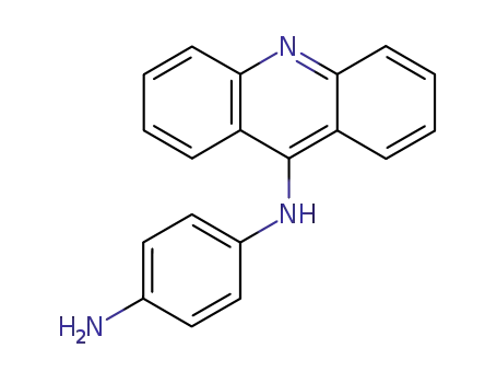 Molecular Structure of 58658-11-0 (4-(9-Acridinylamino)aniline)