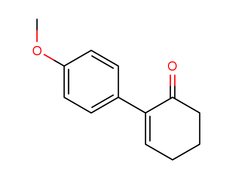 2-(4-Methoxyphenyl)-2-cyclohexen-1-one