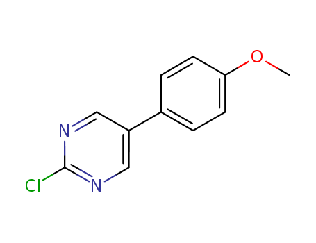 Pyrimidine,2-chloro-5-(4-methoxyphenyl)-