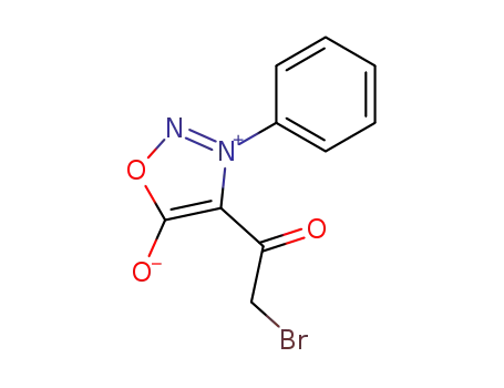 Molecular Structure of 51126-04-6 (4-bromoacetyl-3-phenylsydnone)