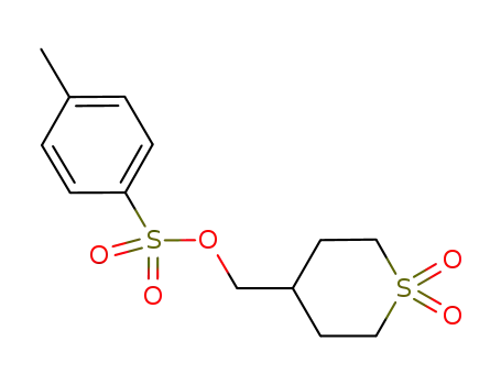 (1,1-dioxidotetrahydro-2H-thiopyran-4-yl)methyl 4-methylbenzenesulfonate