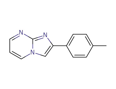 Molecular Structure of 56921-83-6 (2-(4-METHYLPHENYL)IMIDAZO[1,2-A]PYRIMIDINE)